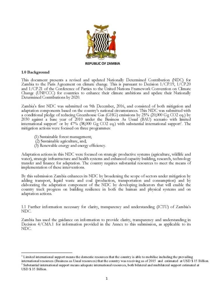 thumbnail of Final Zambia_Revised and Updated_NDC_2021_